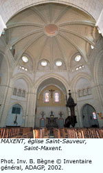 Maxent, église Saint-Sauveur