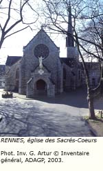Rennes, église Sacrés-Coeurs