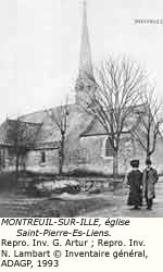 Montreuil-Sur-Ille, église Saint-Pierre-Es-Liens