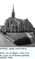 Epiniac, église Saint-Pierre